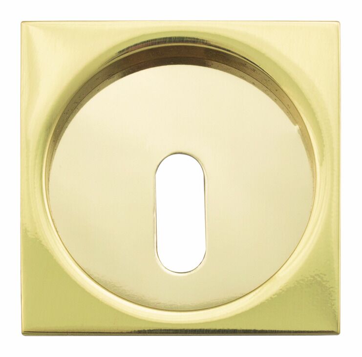 Gömme kulp, SQUARE, Pirinç, 58 mm, HÄFELE ---Gömme kulp, SQUARE, Pirinç, 58 mm