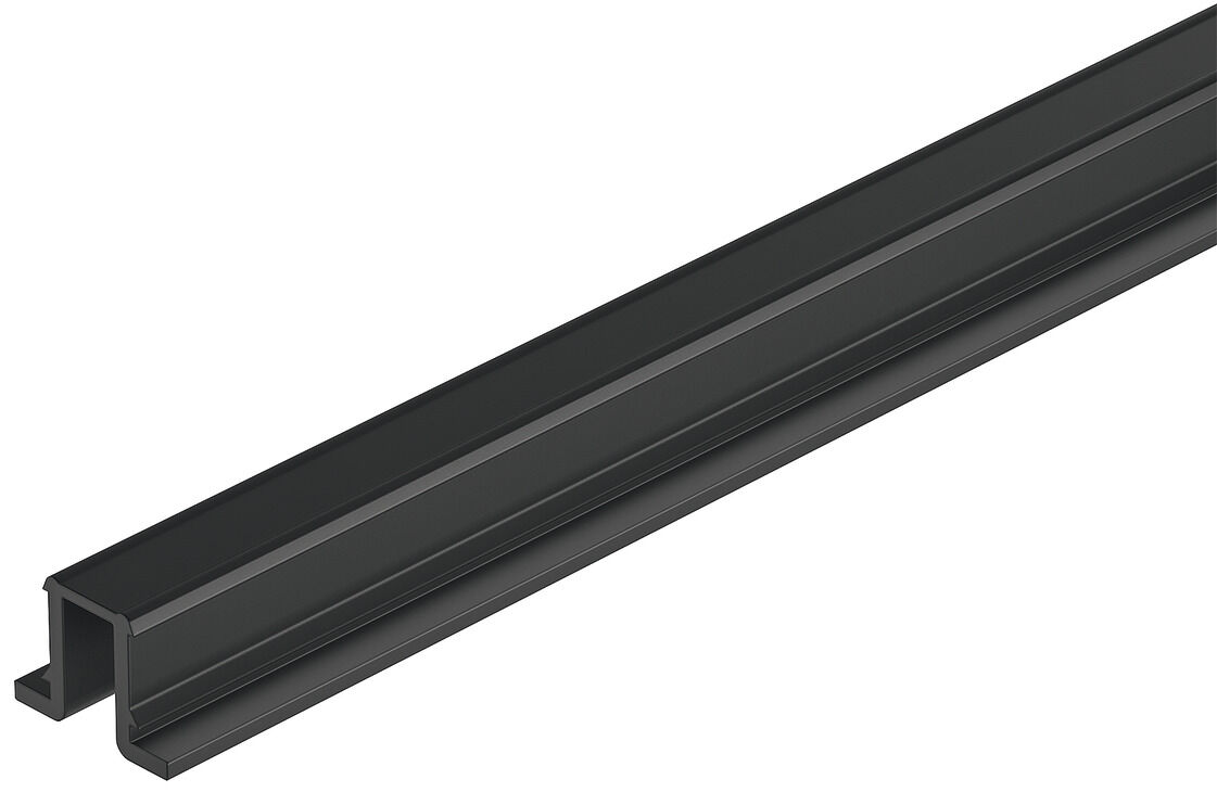 Tekli kılavuz ray, Alt, Häfele Slido F-Line11 12A, Infront