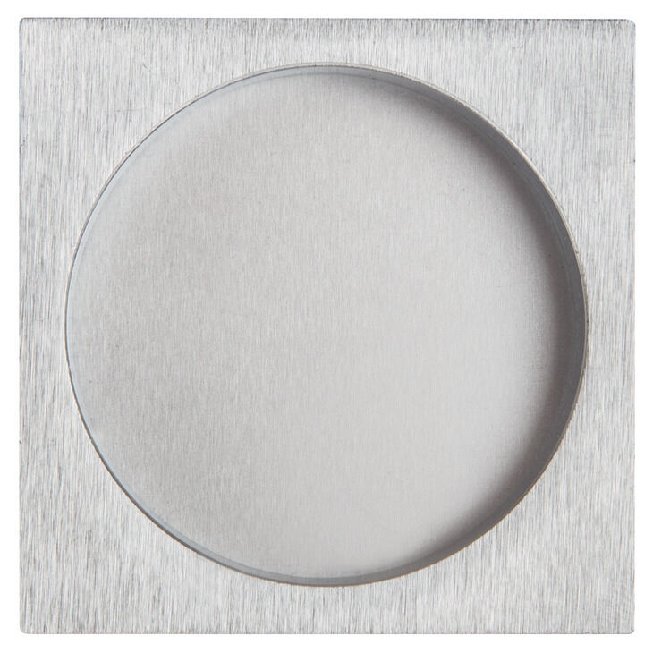 Gömme kulp, SQUARE, Pirinç, 58 mm, HÄFELE ---Gömme kulp, SQUARE, Pirinç, 58 mm