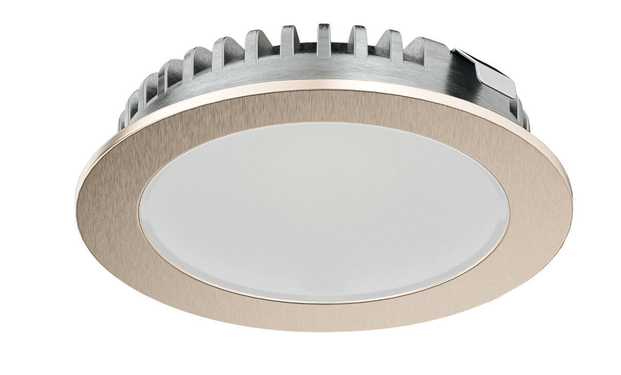 Gömme/yüzey montajlı ışık, Häfele Loox LED 3094 24 V matkap deliği ⌀ 58 mm, alüminyum