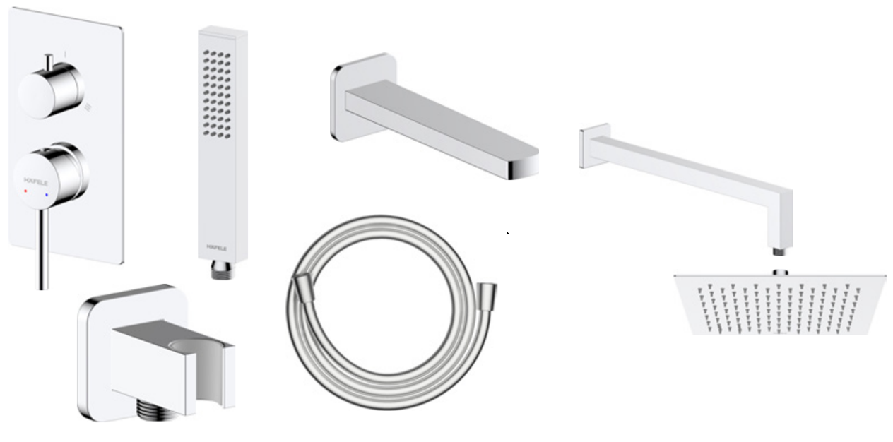 NEOMIX S 3F Set-6, parlak krom