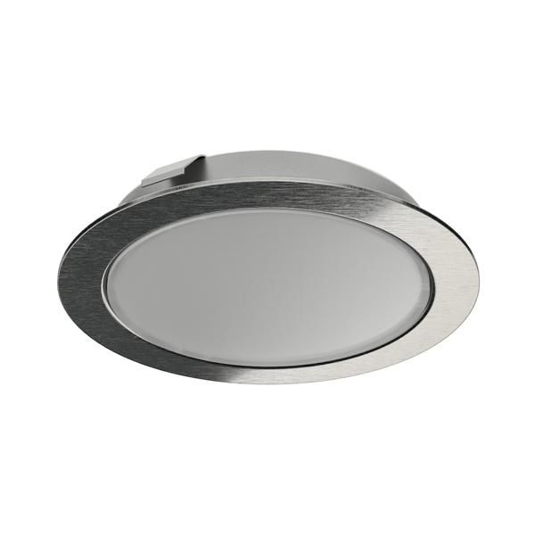 LED2047 Spot 12V/3W 3000K Paslanmaz Çelik