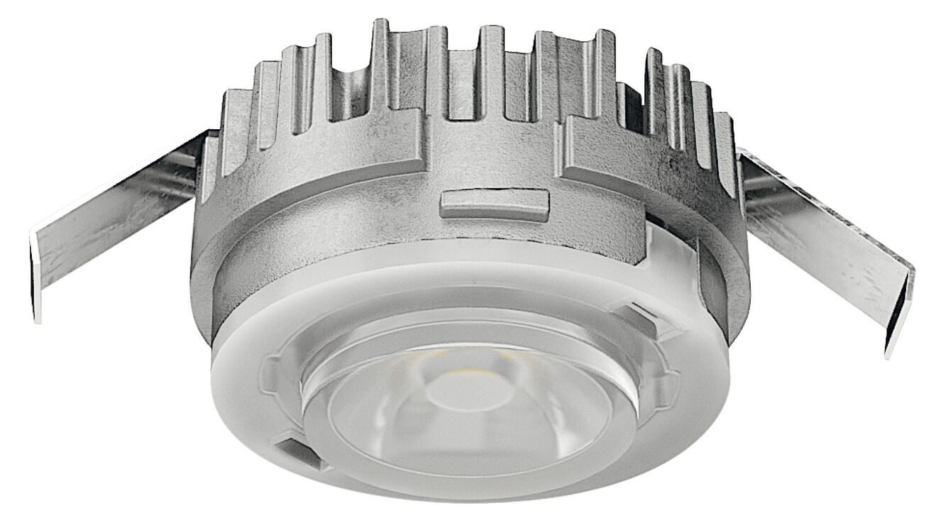 Aydınlatma modülü, Häfele Loox LED 2090 12 V 2 pimli (monokrom) matkap deliği ⌀ 26 mm alüminyum