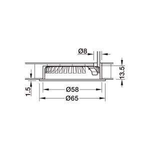 Led2094 Spot 12V/2, 5W 4000K, Parlak Krom 2