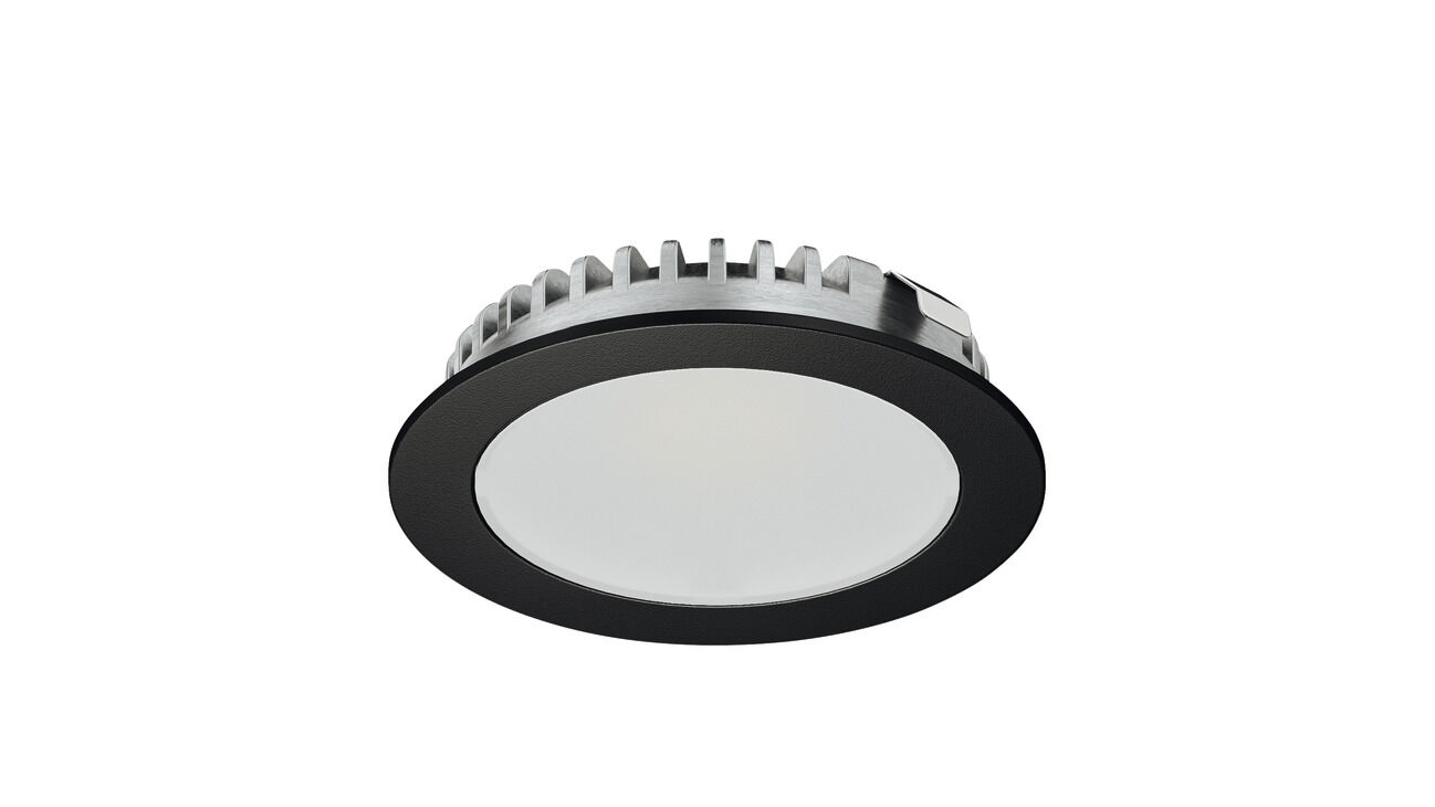 Gömme/yüzey montajlı ışık, Häfele Loox5 LED 2094 12 V matkap deliği ⌀ 58 mm, alüminyum