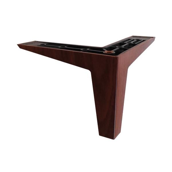 HIRA Mobilya Ayağı Köşeli Ceviz 142x142x100mm