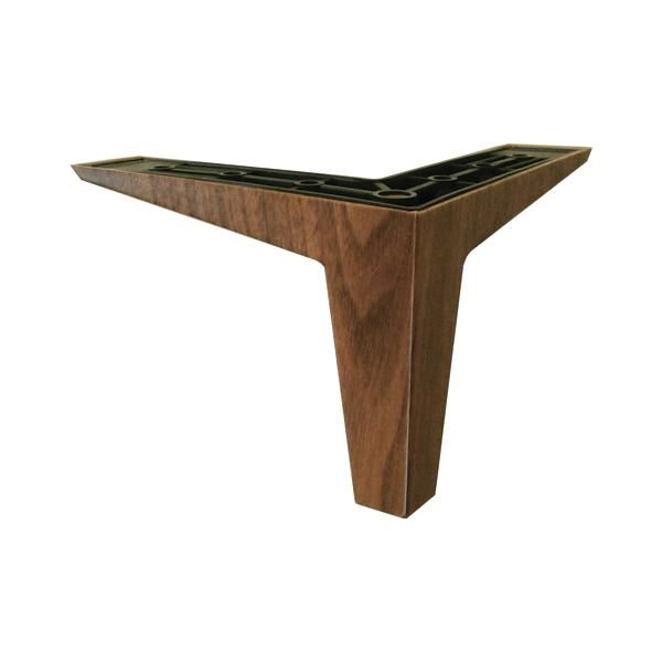 HIRA Mobilya Ayağı Köşeli Meşe 142x142x100mm
