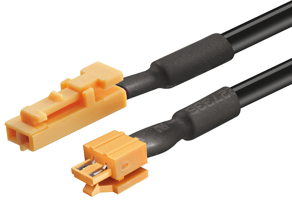 Kablo, geçmeli bağlantı elemanlı Häfele Loox 12 V modüler