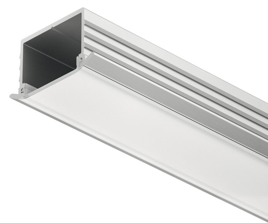 Gömme montaj için profil, 10 mm şerit LED aydınlatmalar için Häfele Loox Profil 1191