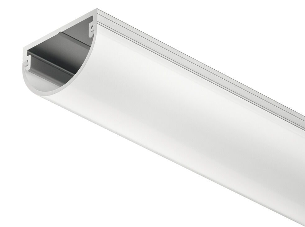 Çekmece profili, 10 mm şerit LED aydınlatmalar için Häfele Loox Profil 2194