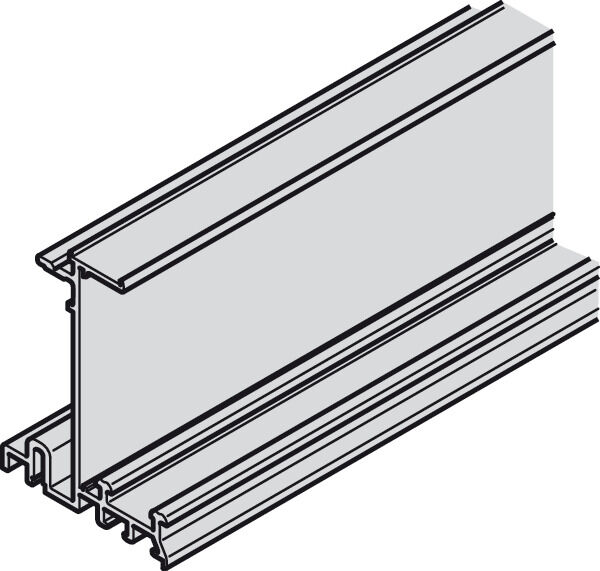 Taşıyıcı ray, Häfele Slido F-Line43 70A için