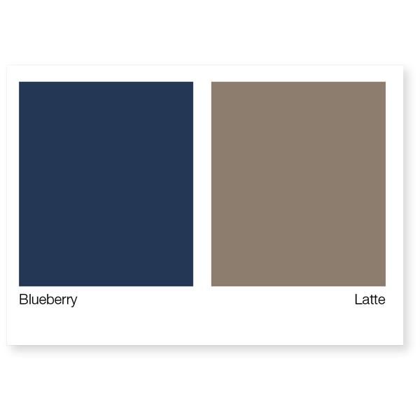 AluSplash Tezgah Arası Alüminyum Kaplama Blueberry/Latte