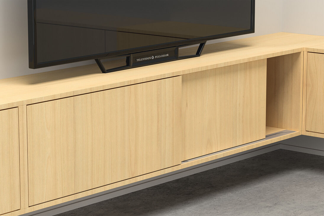 Kayar kapı donanımı, Häfele Slido F-Flush52 20A 2