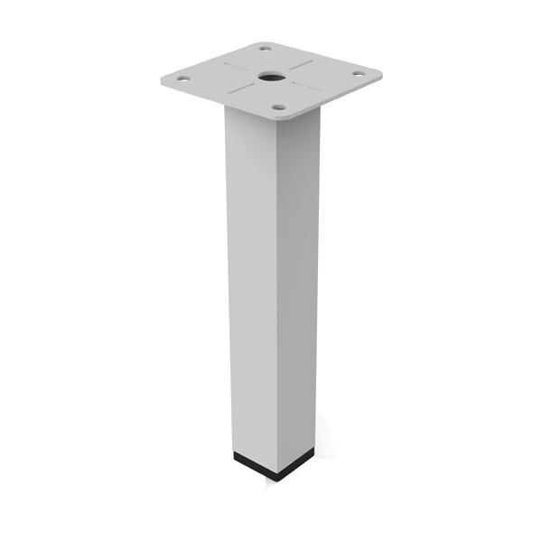 KUB 25 Mobilya Ayağı RAL9006 Gri 200mm