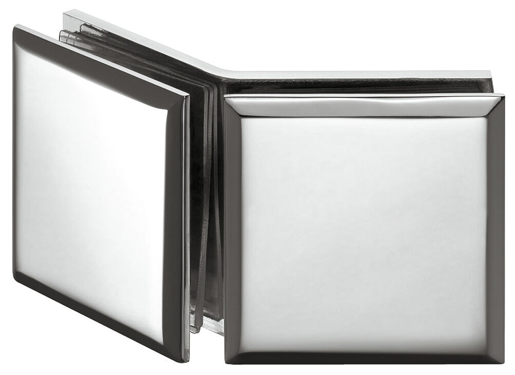 Bardaklık, cam-cam bağlantılar için, 135° cam ön panel