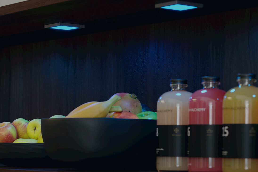 Yüzeye monte gömme ışık, Häfele Loox5 LED 2081 12 V 4 pimli (RGB) 2