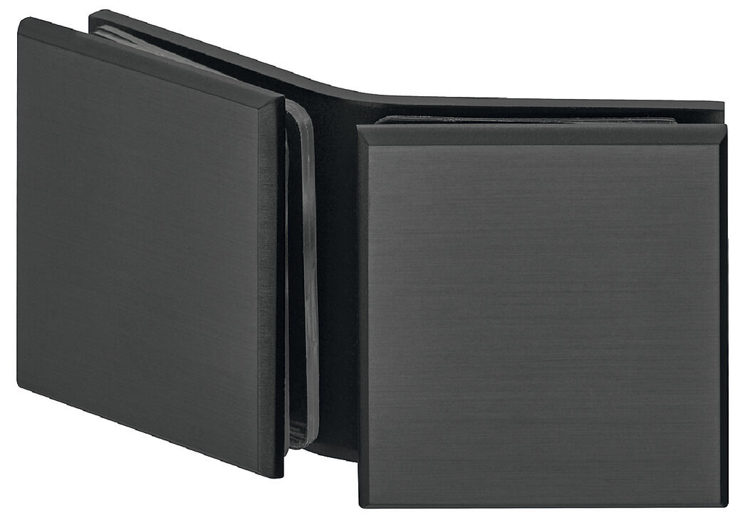 Bardaklık, cam-cam bağlantılar için, 135° cam ön panel