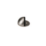 Stoper zemine, vidalı mat nikel 47x27mm