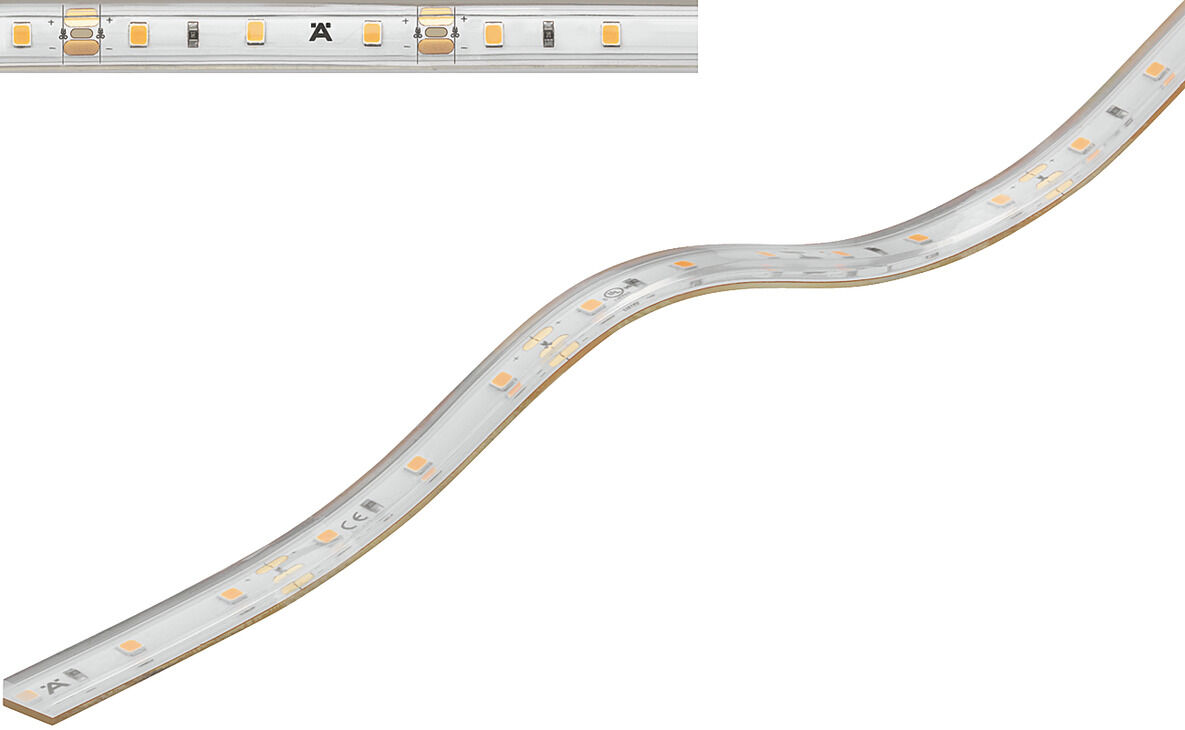 Silikon kovan içine şerit LED aydınlatma (monokrom) 12 V IP44 4
