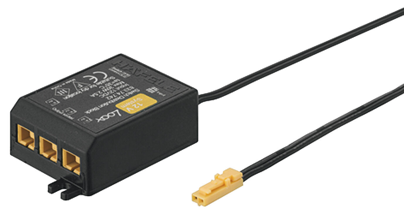 3 yollu dağıtıcı, Häfele Loox 12 V açma işlevli