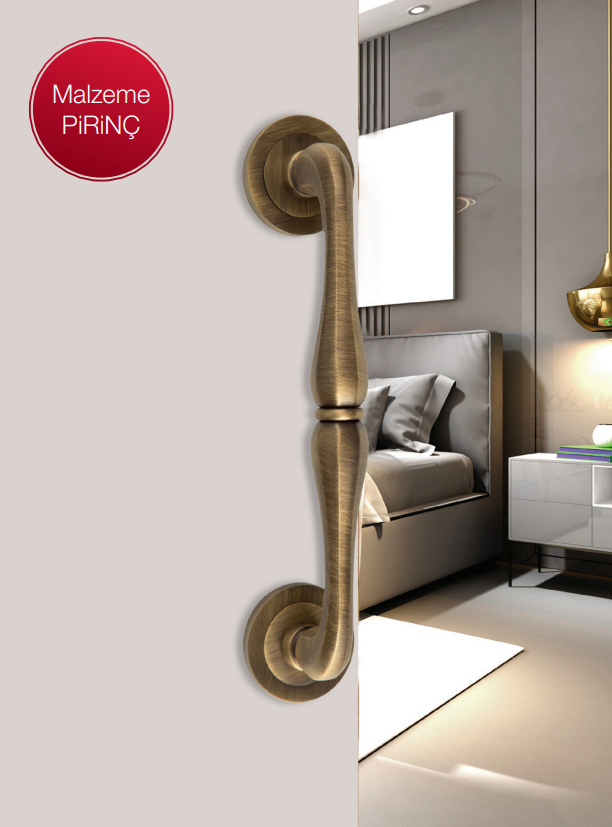 ASTRO Çekme kol antik bronz 217mm
