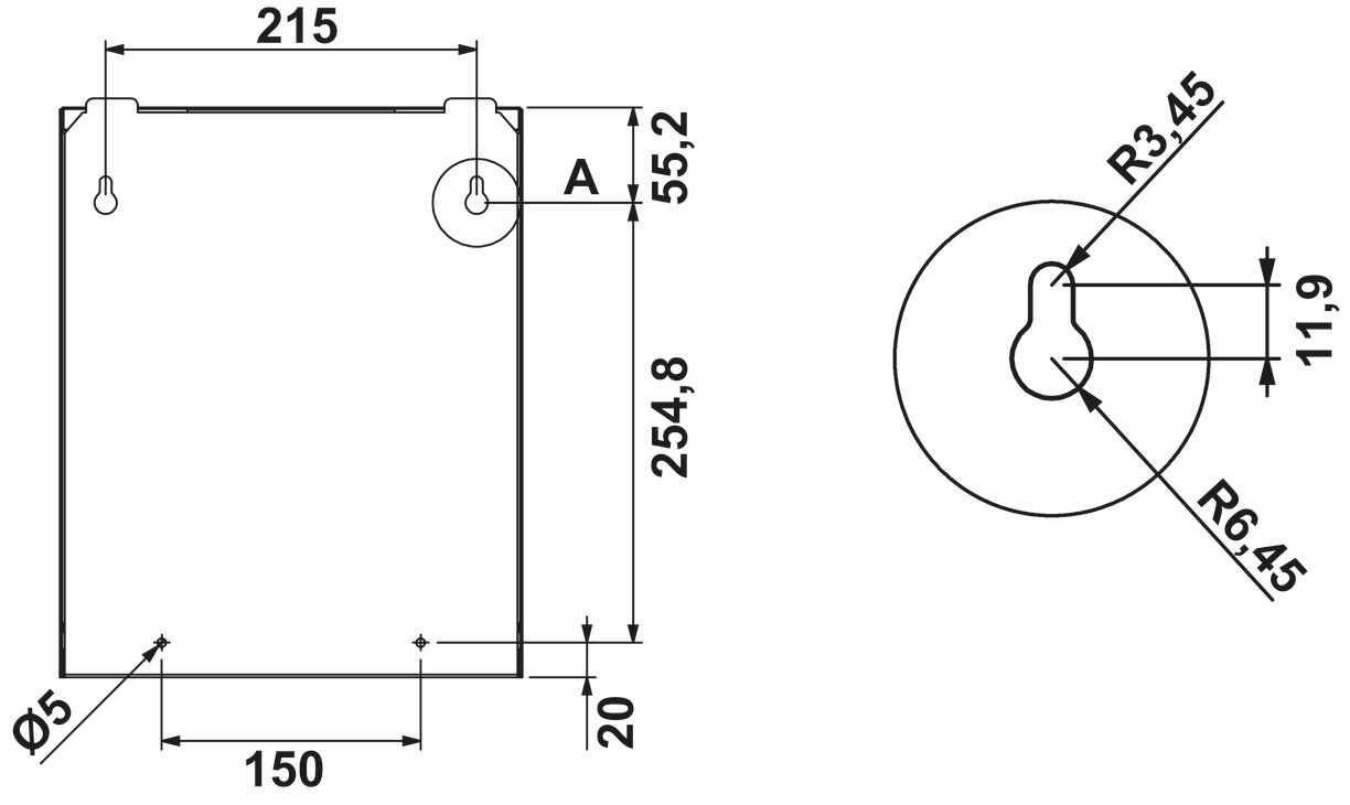 Kağıt Havlu Dispenseri, Häfele ARCHINOX 3