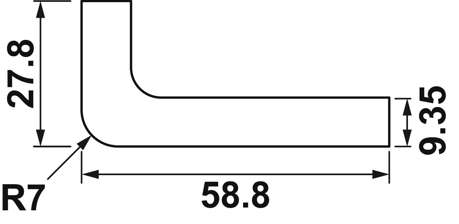 Yan Kapak Seti, HÄFELE STRIATA-II-L, Alüminyum 4