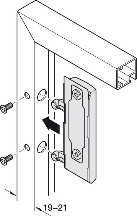 Adaptör seti, Häfele Free space 1.11 ve Häfele Free space 1.8 push 2
