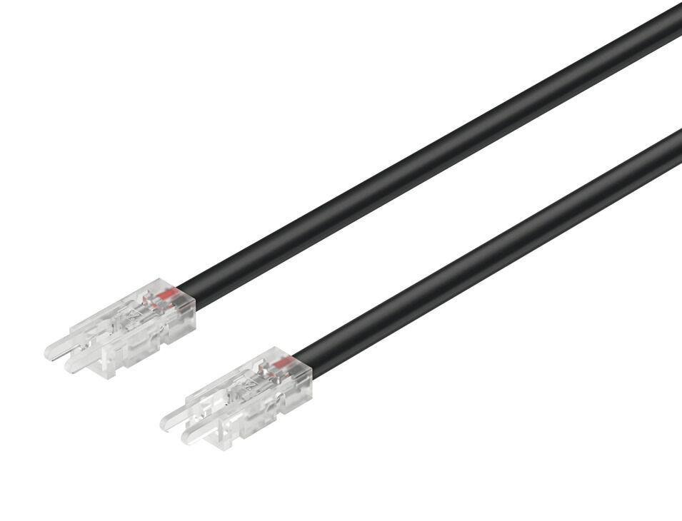 Ara bağlantı kablosu, Häfele Loox5 Şerit LED 5 mm 2-Pim (Monokrom veya Multi-Beyaz 2-Kablolu Teknoloji) için