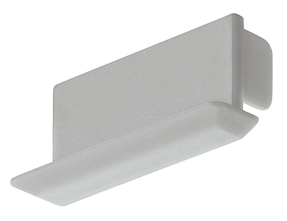Uç kapak, Gömme Montaj Profili için, 14 Mm, Açılı