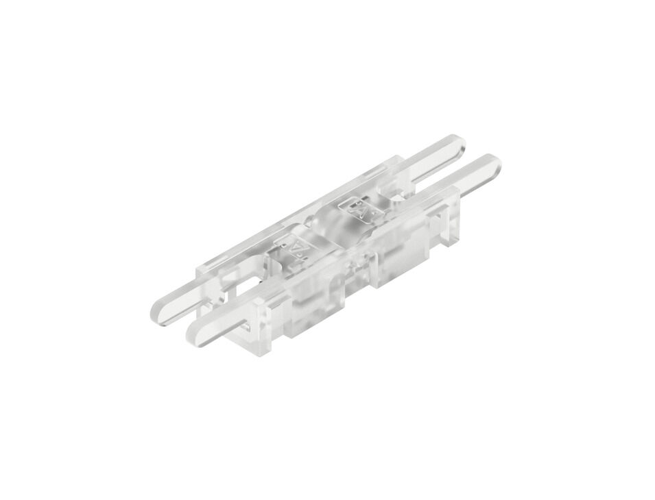 Düz bağlantı klipsi, Häfele Loox5 Şerit LED 5 mm 2-Pim (Monokrom veya Multi-Beyaz 2-Kablolu Teknoloji) için
