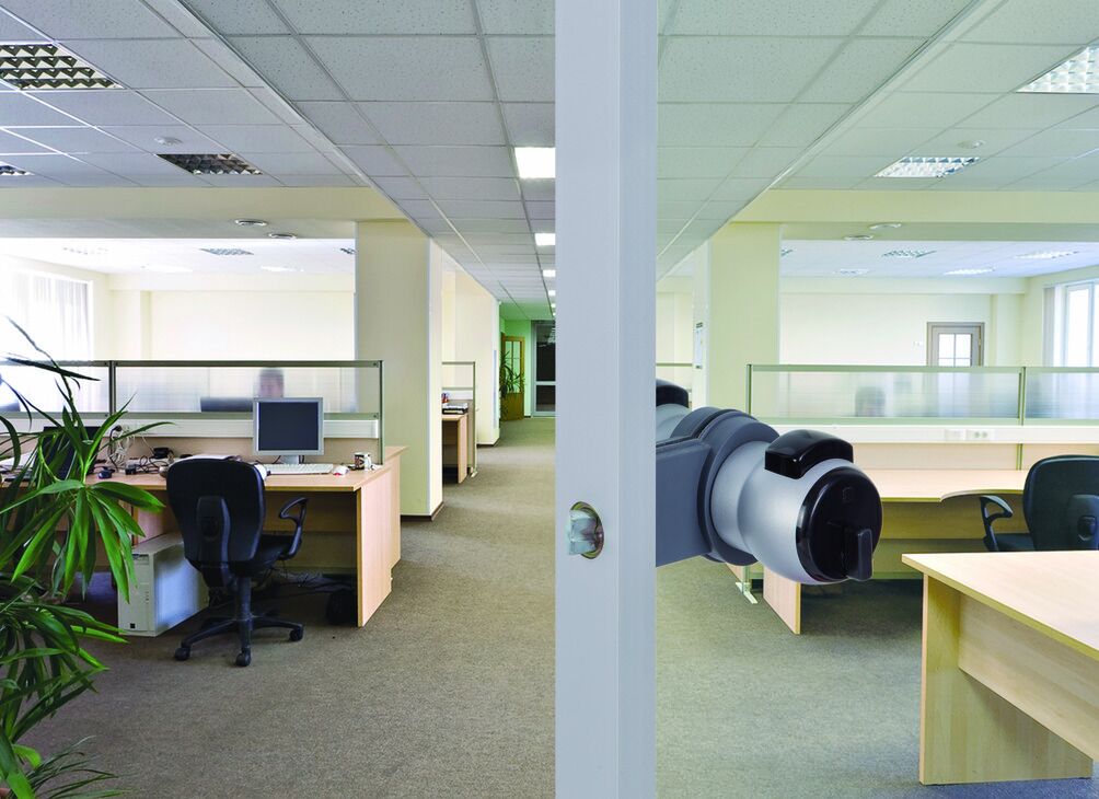 Topuz Kilit, HÄFELE FORMA, Ofis Tipi, Alüminyum Cam