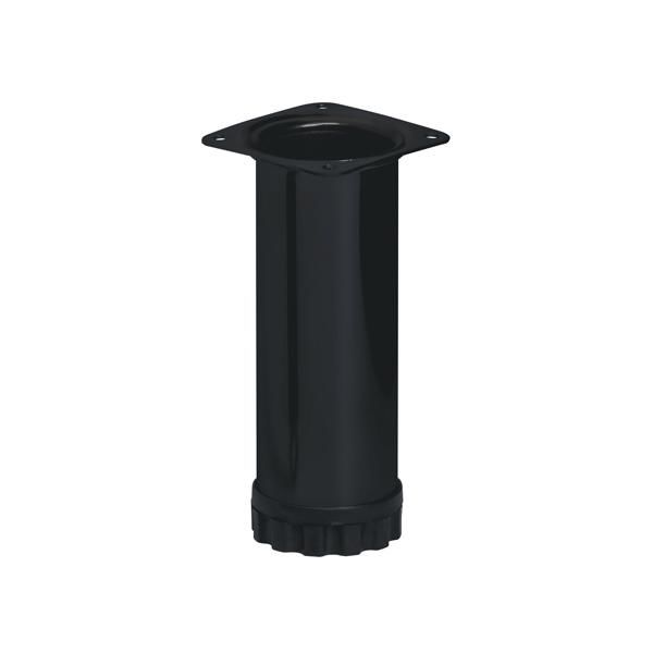 DIA 32 Mobilya Ayağı Çelik Mat Siyah 150mm
