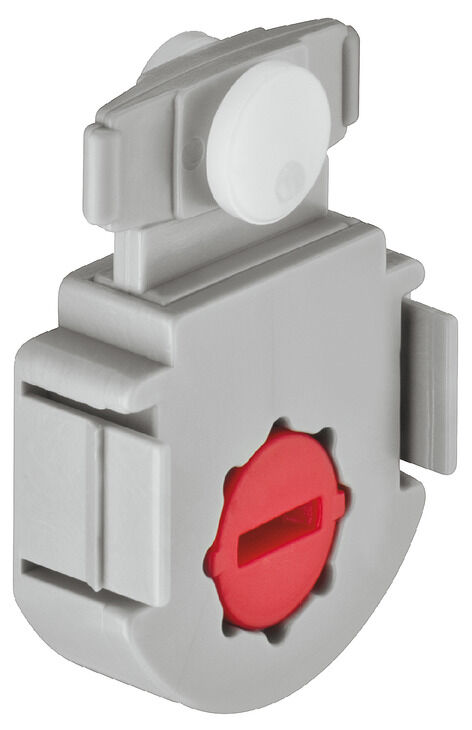 Kayar mekanizma, klipslemek için, yükseklik ayarı ±1,5 mm, Häfele Slido F-Line11 12A, İçte kayan