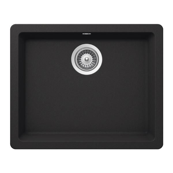 LAZIO Carbon granit eviye, 550x430mm