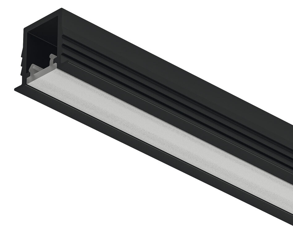 Gömme montaj için profil, 5 mm şerit LED aydınlatmalar için Häfele Loox5 profil 1104