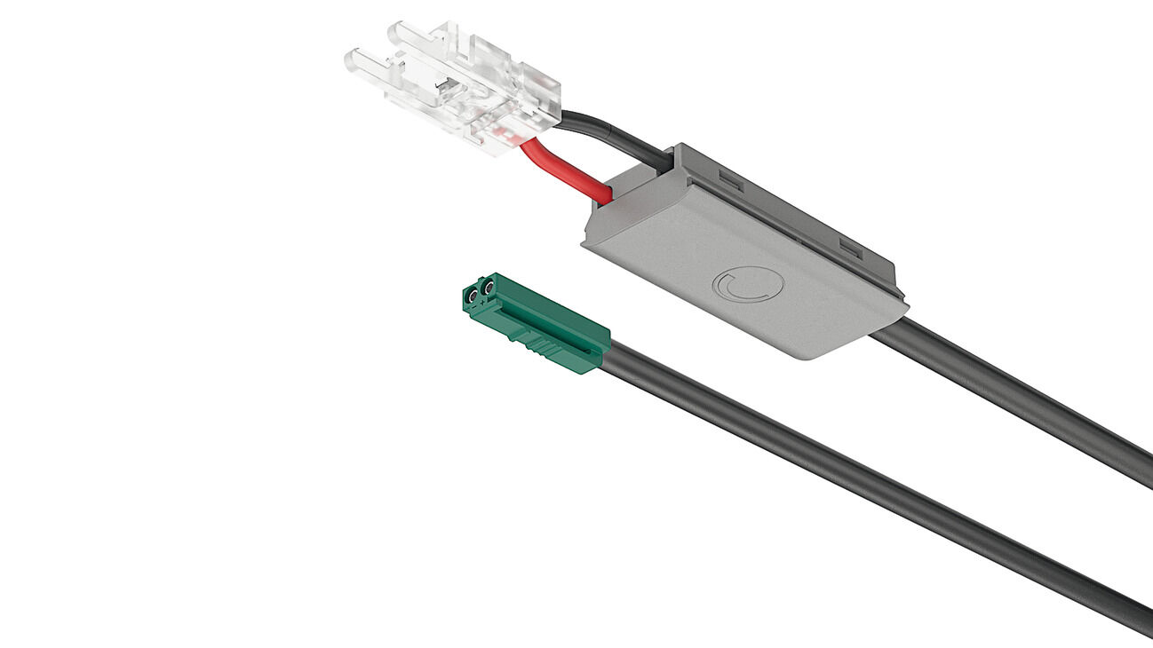 Entegre dimmer anahtar, Häfele Loox5 24 V 2 pimli (monokrom)