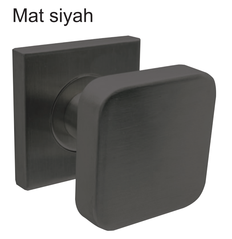QUADRA II Topuz kol, mat siyah