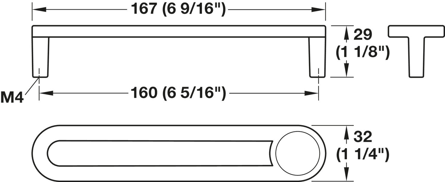 D Kol, Häfele Déco H2170, zamak 4