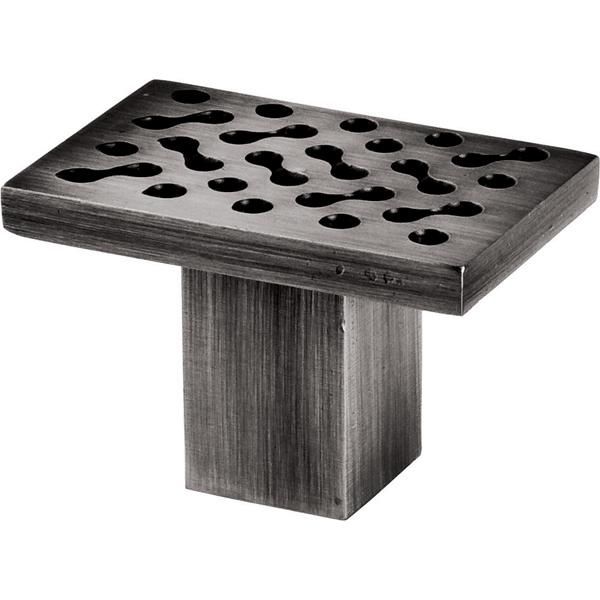 Cam Kapı Kulpu Köşeli Paslanmaz Çelik Mat 70x45mm