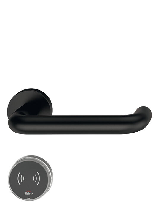Kapı terminal seti, Häfele Dialock DT 710c, çevirmeli kapı kollu 2