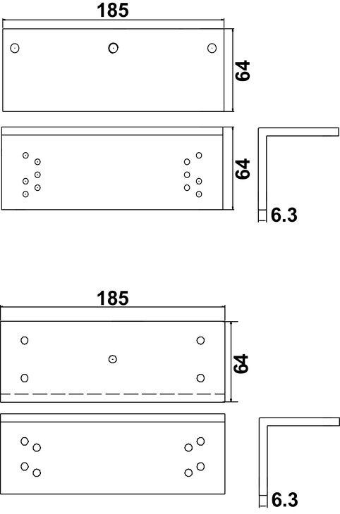Elektromanyetik Kilit, HÄFELE Alüminyum