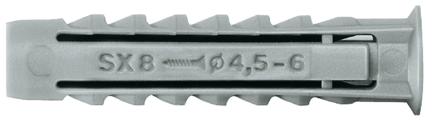 Dübel, fischer SX/SX-L, plastik