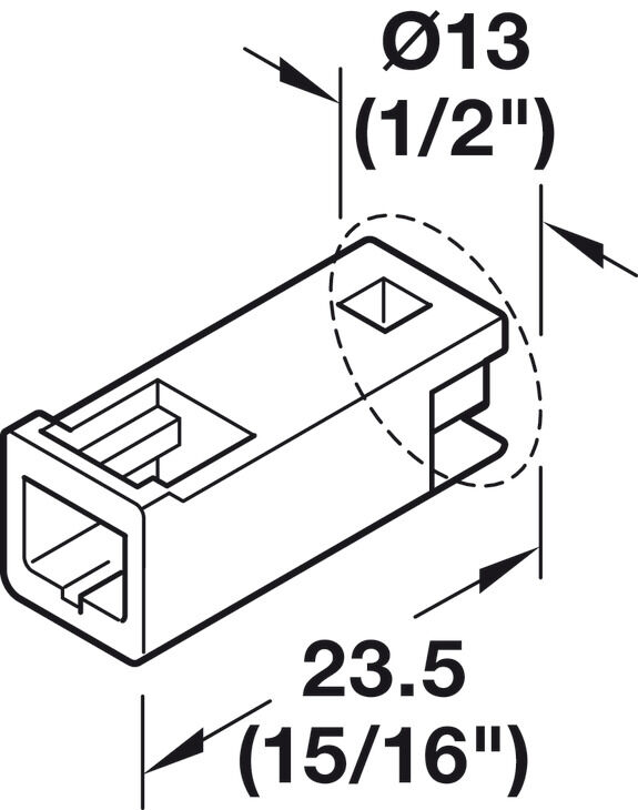 Uzatma kablosu, Häfele Loox5 24 V 3 Pimli (Ton Ayarlı Beyaz) 4
