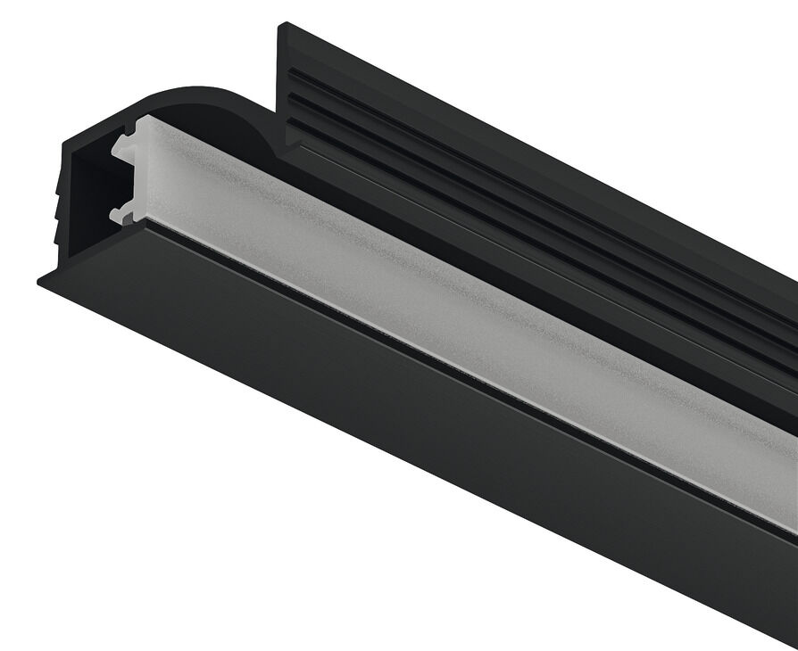Gömme montaj için profil, 5 mm şerit LED aydınlatmalar için Häfele Loox5 profil 1107