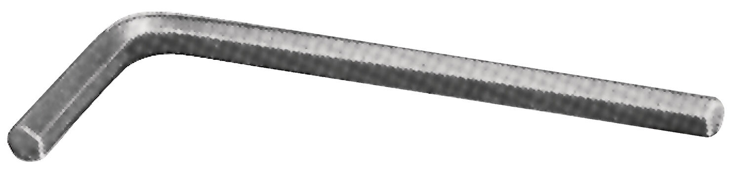 Allen key galv.L-shape SW6