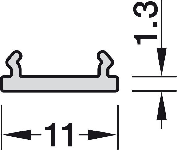Difüzör, Häfele Loox5 11 mm 2