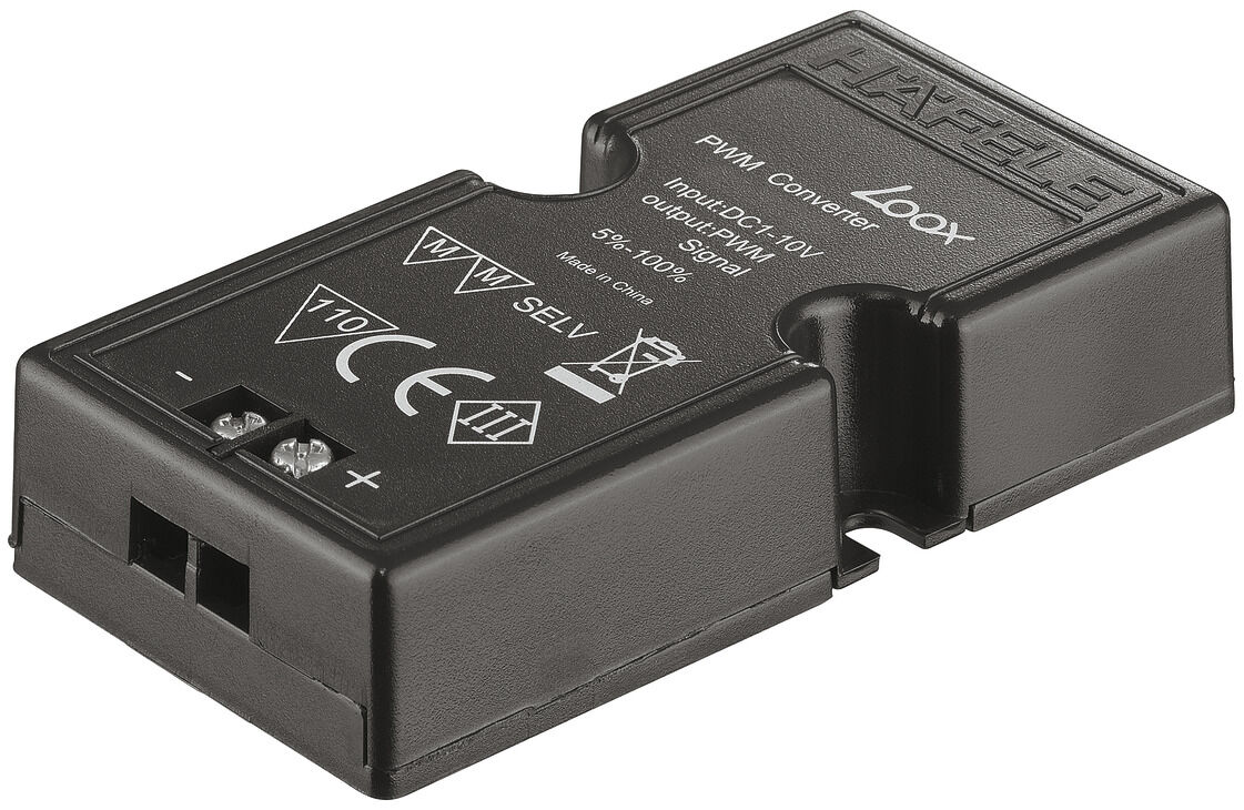 Dimmer arayüzü, Häfele Loox, modüler tasarım, 12/24 V