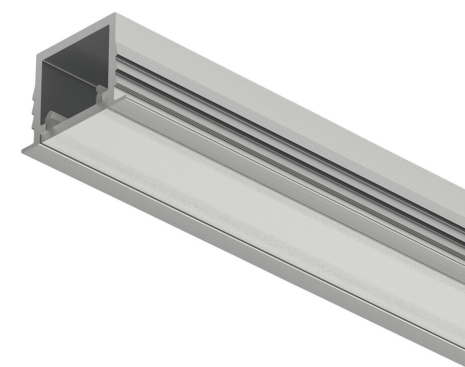 Gömme montaj için profil, 8 mm şerit LED aydınlatmalar için Häfele Loox5 profil 1103