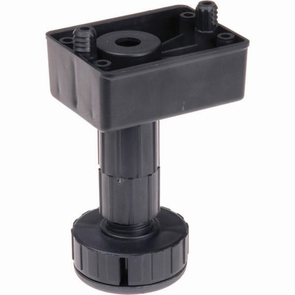 PFT03 Baza Ayağı Dübelli Siyah 140mm